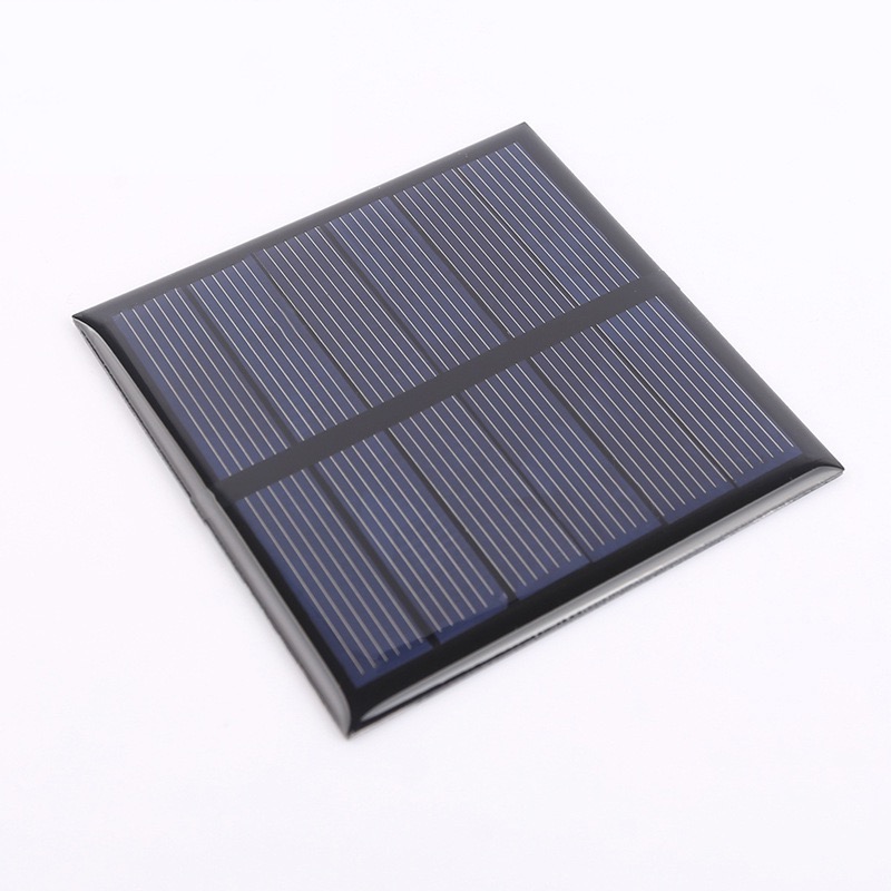 70x70mm 3V Poly Waterproof Solar Panel Module 0.8W Mini Solar Panel Charger Customized Epoxy Solar Panel